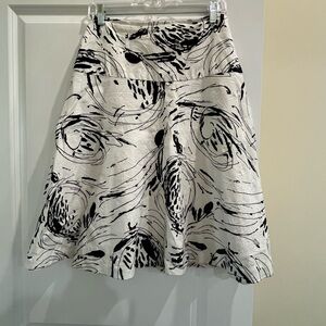 Black and White Women's Skirt